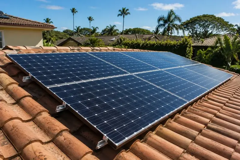 Installation de panneaux solaires à Saint-Molf